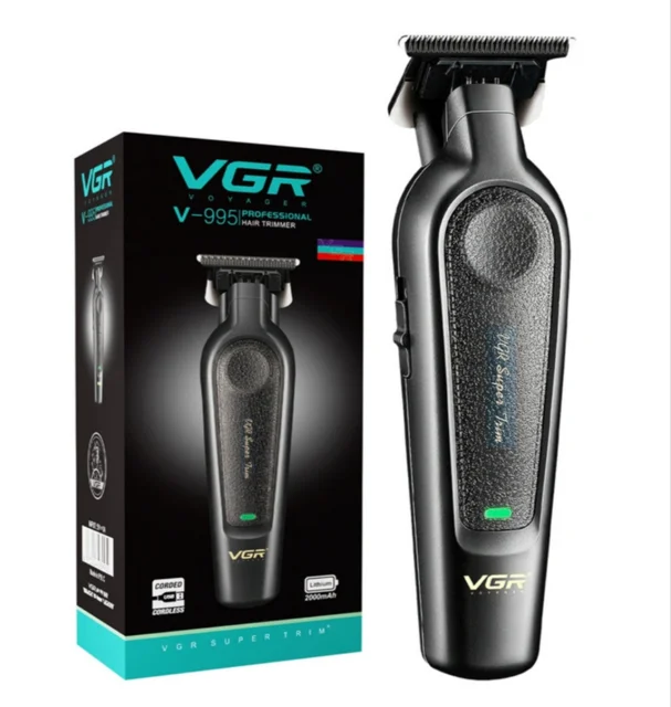 ماشین اصلاح وی جی آر مدل VGR V-995 با تیغه استیل ضد زنگ و برش مستقیم